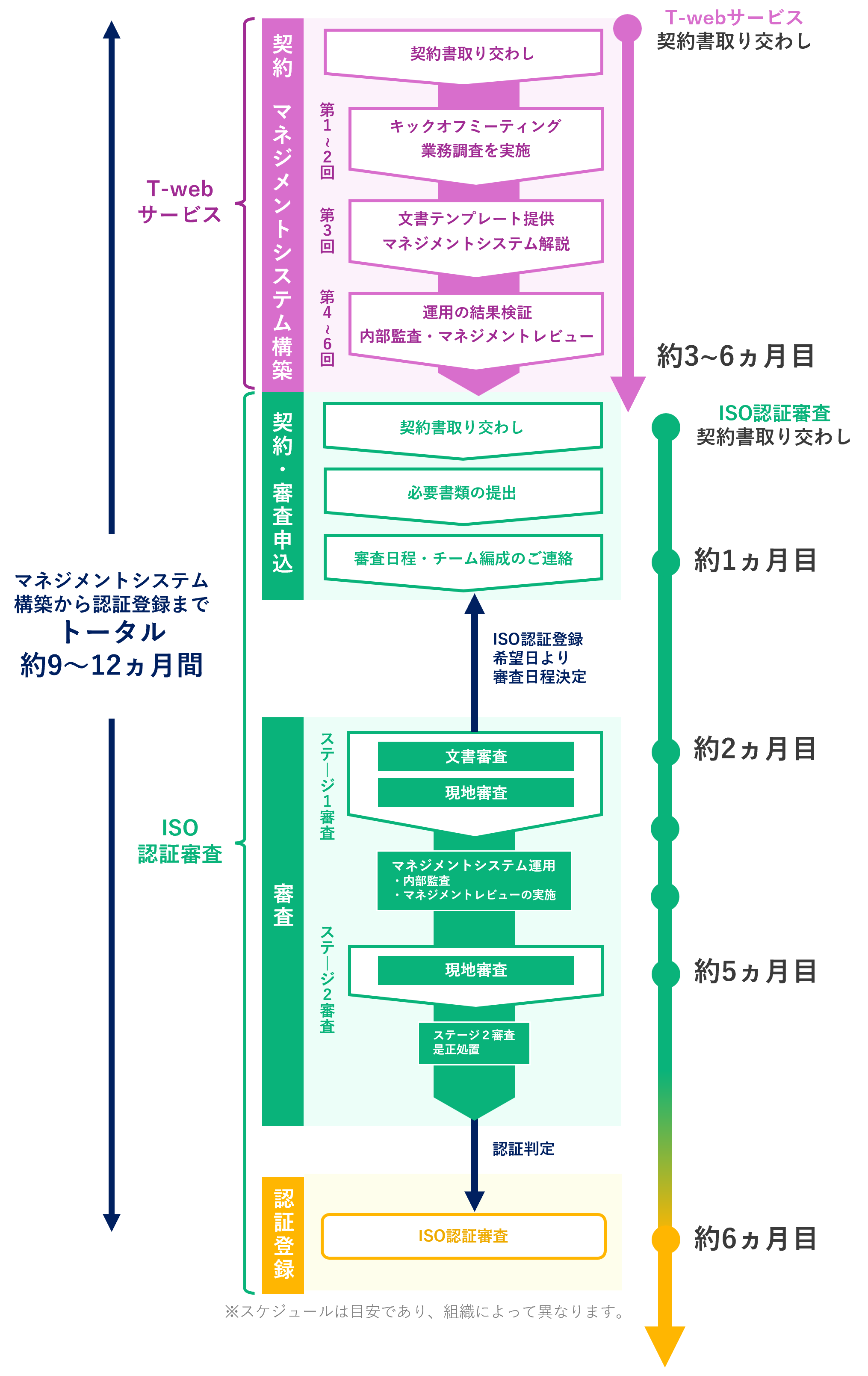 初回組織様向けスケジュール縦版